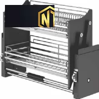 Giá Chén Bát Nâng Hạ Di Động 2 Tầng VIP-R015-800 tại Phước AN